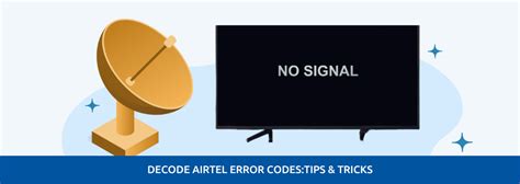 airtel dth troubleshooting code